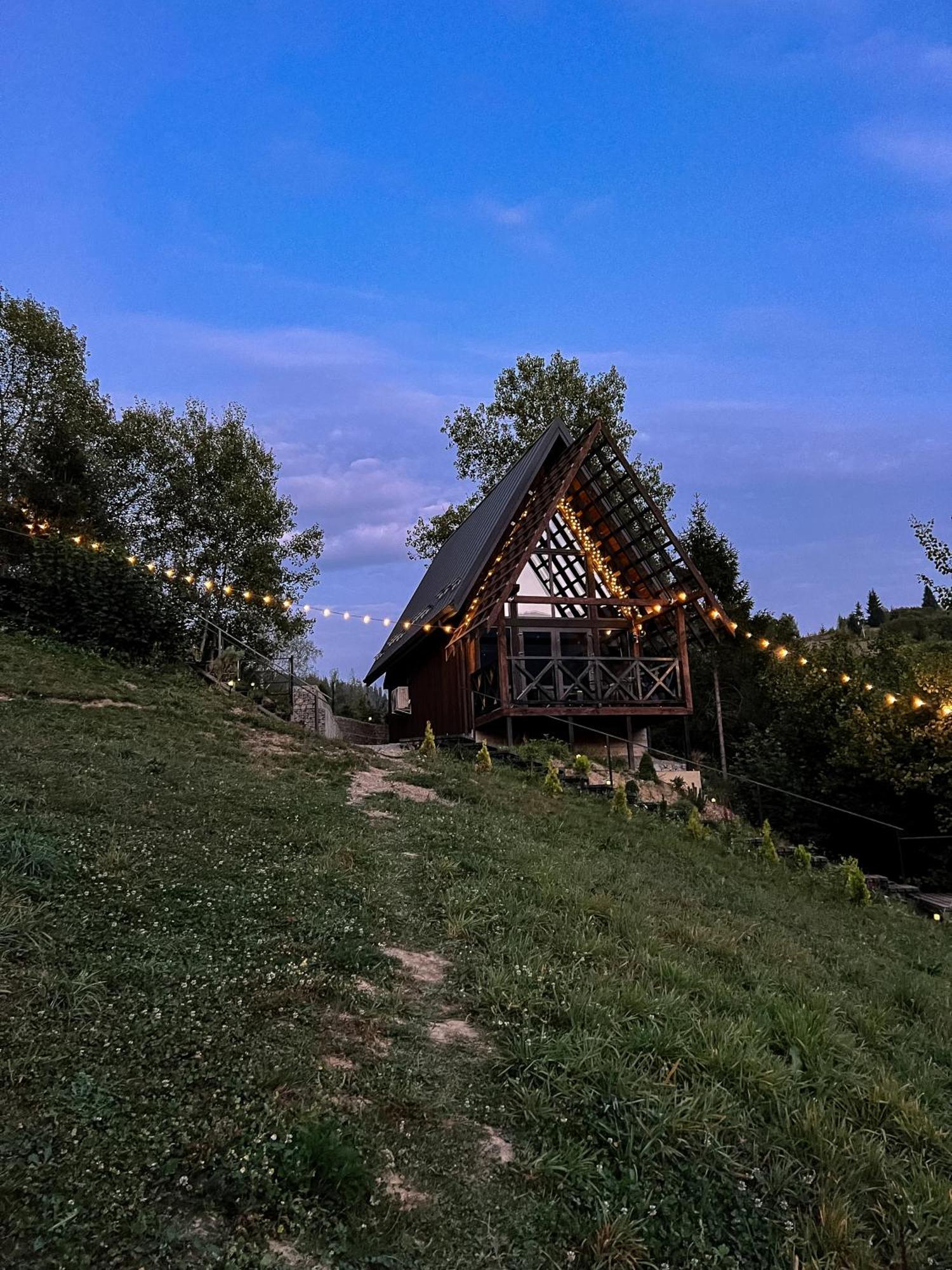 Valley Hills-Котедж На Схилах Гір З Чаном-Джакузі Славское Экстерьер фото
